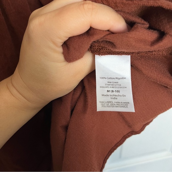 Rust Red Women's Dress - Picture 4 of 6